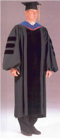 Academic Regalia-The VIP Economy Souvenir Doctoral Gown