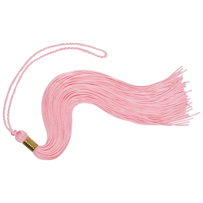 Baby pink graduation tassel