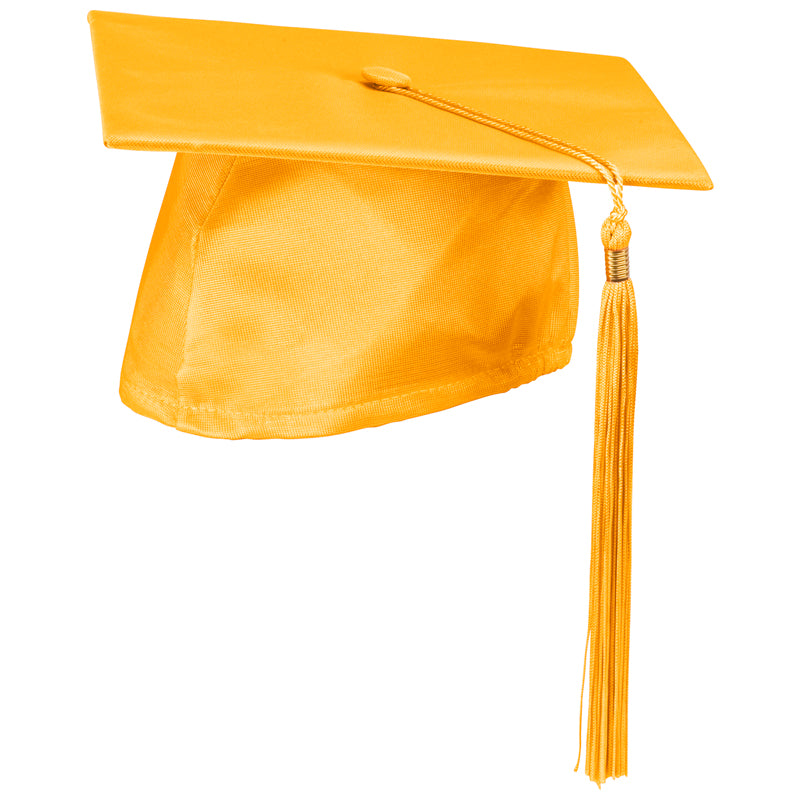 Bright Gold Cap & Tassel Set (With Year Date)