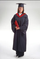 Deluxe Bachelor Package - Gown Hood Mortarboard