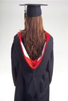 Deluxe Bachelor Package - Gown Hood Mortarboard