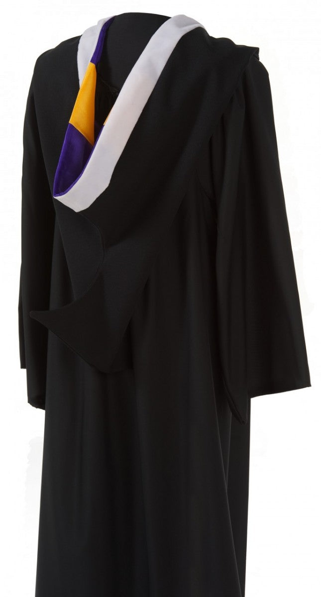 Deluxe Bachelor Package - Gown Hood Mortarboard