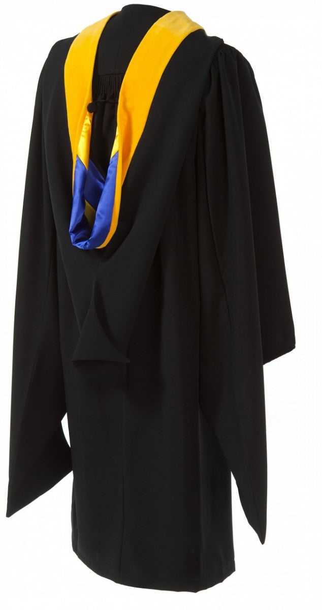 The "VIP " Master Premium Cap and Gown" Optional Velvet Tam