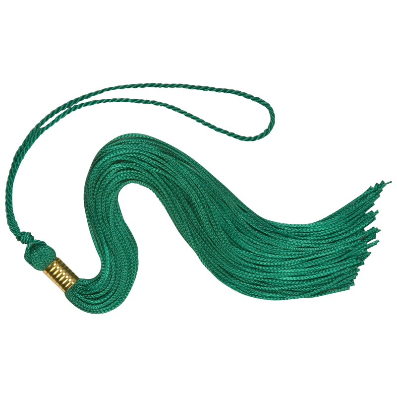 Mint green graduation tassel