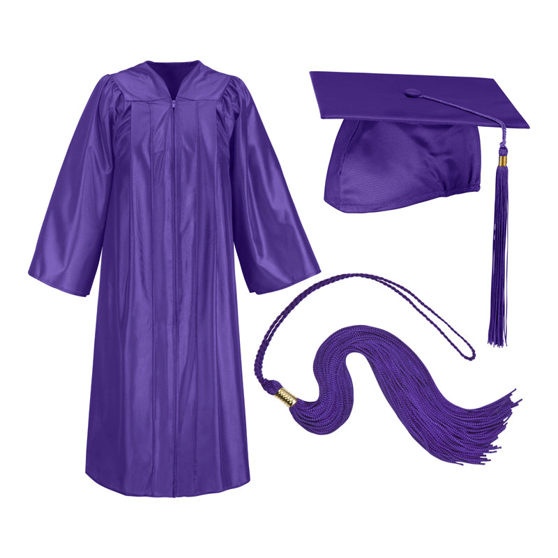 Purple-graduation-cap-and-gown