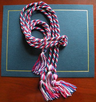 Red White and Blue Honor Cords Made-in-America! Patriot