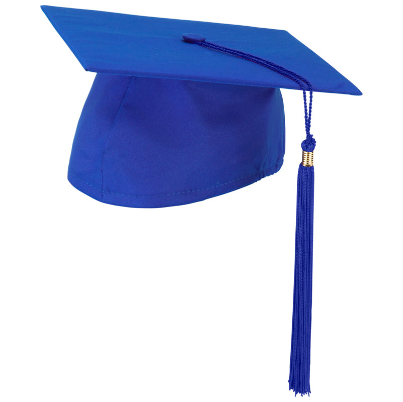 Royal Blue Cap and Tassel Matte Finish