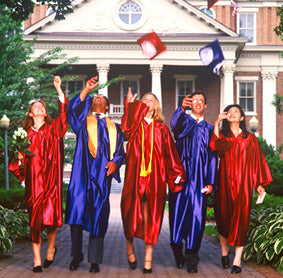 The Souvenir Cap & Gown Package For Elementary, High School, College