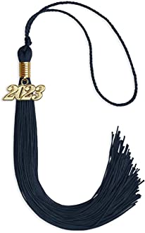 Navy-Blue Graduation Tassels