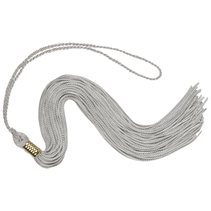 Silver Graduation Tassels